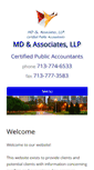 Mobile Screenshot of mdassociatescpas.com